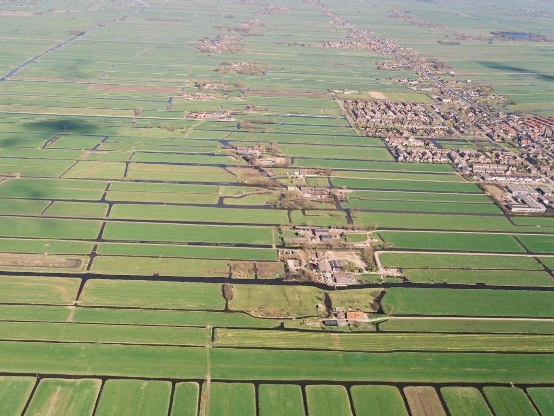 Miland - Kamerik-Mijzijde luchtfoto