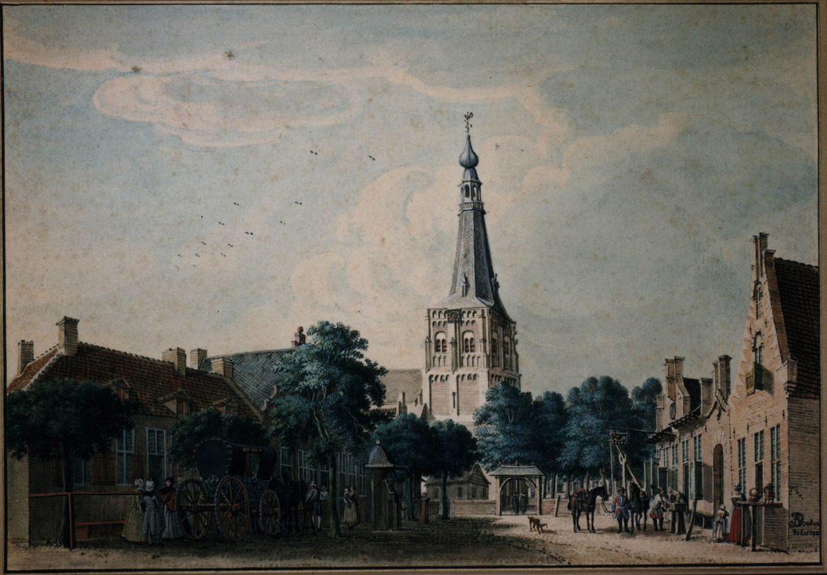Tilburg Markt Jan de Beijer 1742