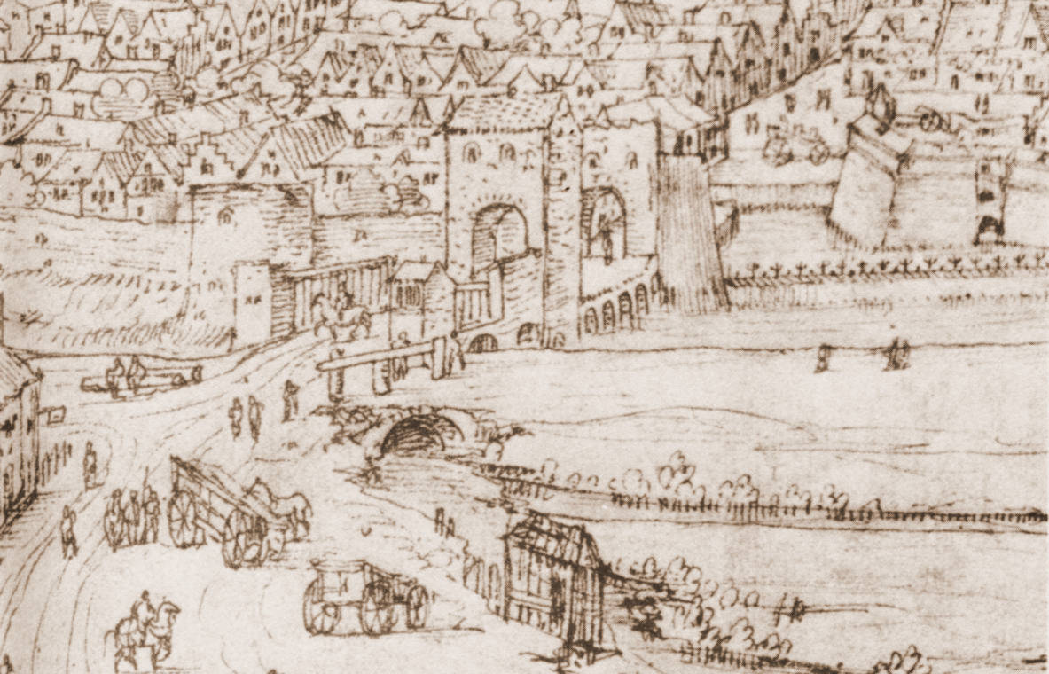 De Catharijepoort omstreeks 1550